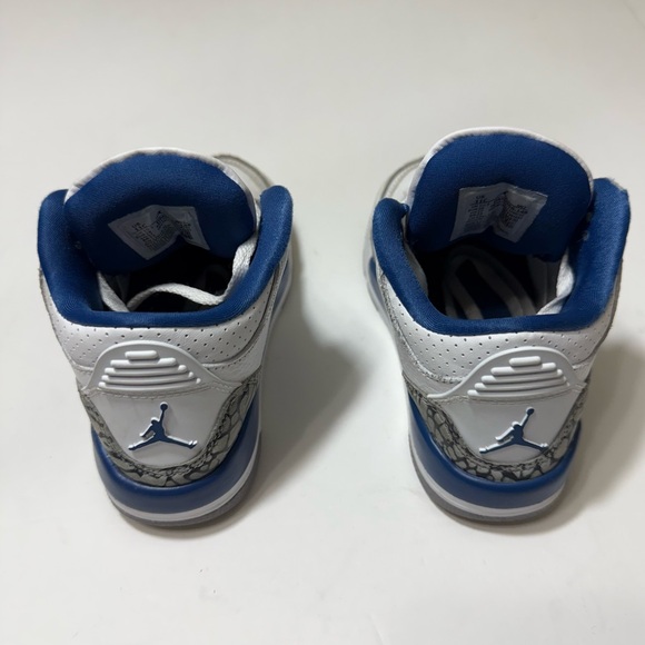 Nike Jordan Retro 3 “True Blue” Unisex Toddler Size 11 - Picture 14 of 16